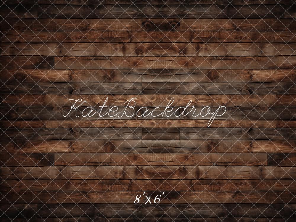 Kate Old Brown Wood Floor Backdrop Designed by Kate Image - Kate Backdrop AU