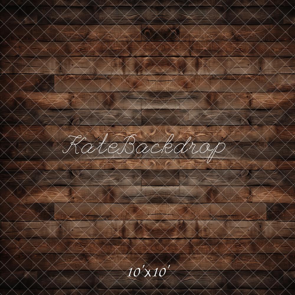 Kate Old Brown Wood Floor Backdrop Designed by Kate Image - Kate Backdrop AU