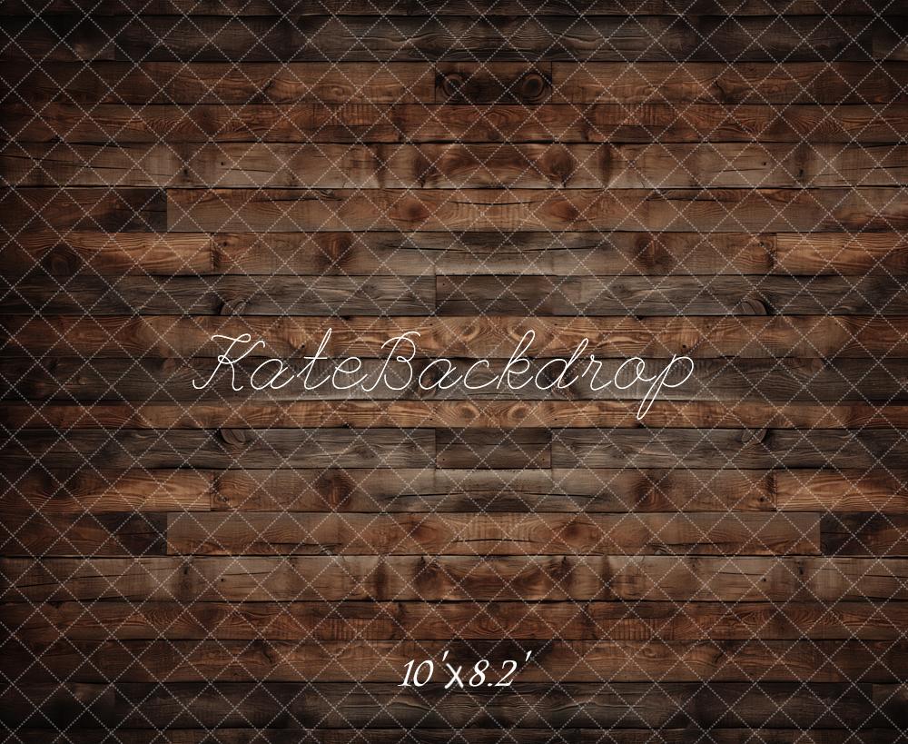 Kate Old Brown Wood Floor Backdrop Designed by Kate Image - Kate Backdrop AU