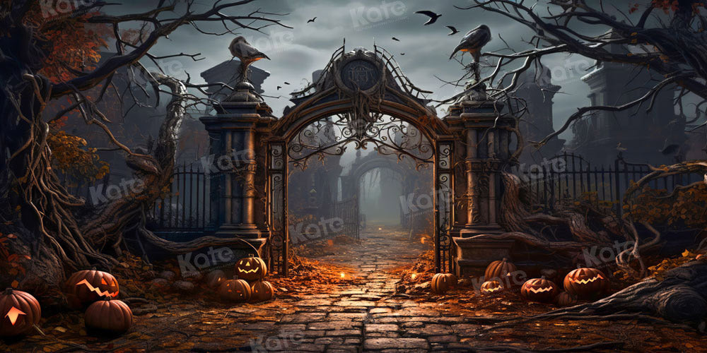 Kate Halloween Night Backdrop Designed by Chain Photography - Kate Backdrop AU