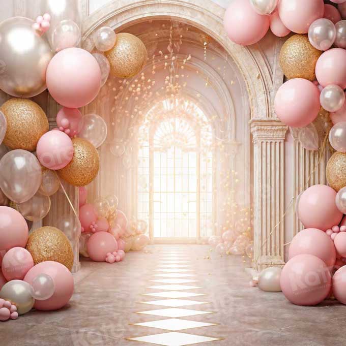 Kate Wedding Balloons Backdrop for Photography - Kate Backdrop AU