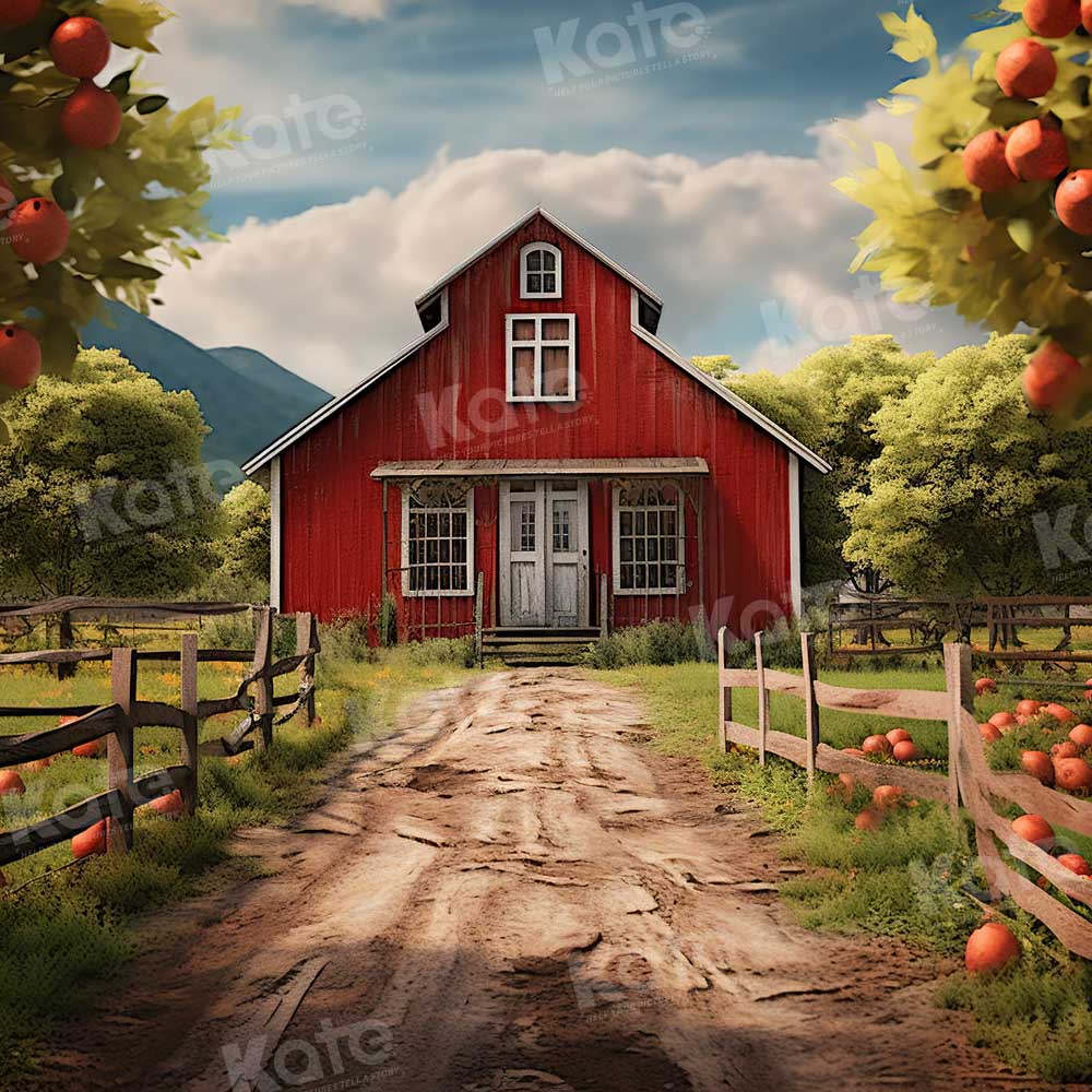 Kate Farm Dirt Road Backdrop Designed by Emetselch - Kate Backdrop AU