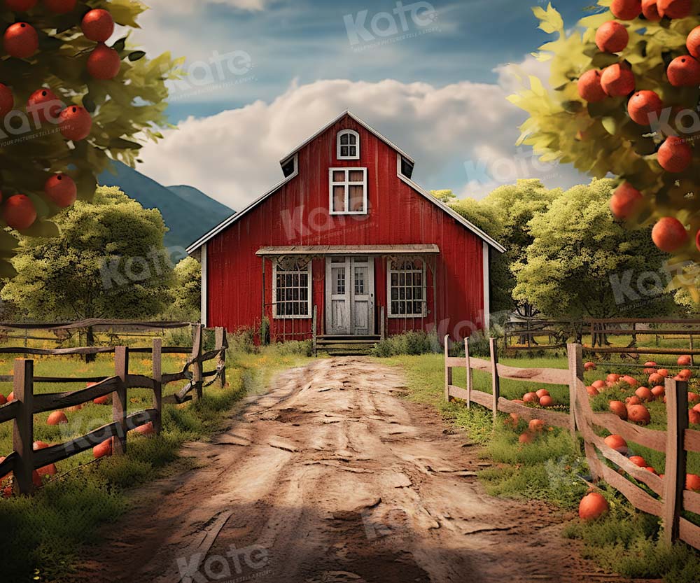 Kate Farm Dirt Road Backdrop Designed by Emetselch - Kate Backdrop AU