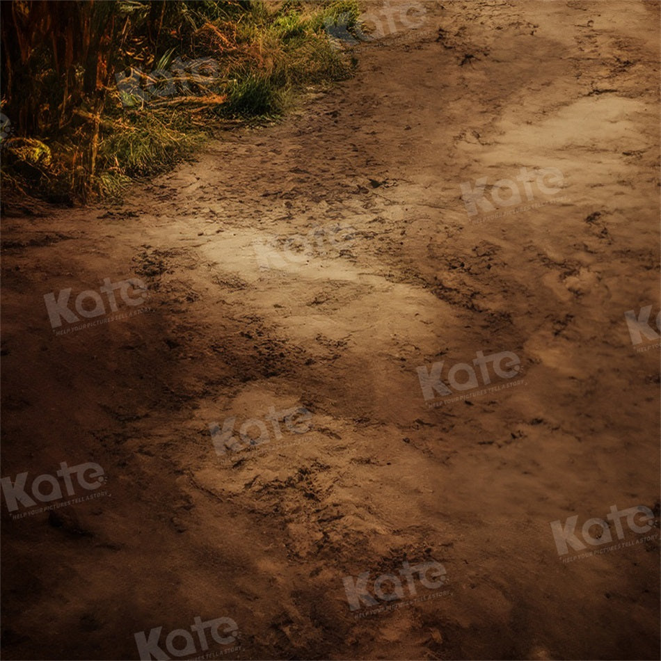 Kate Mud Dirt Ground Backdrop Designed by Chain Photography - Kate Backdrop AU
