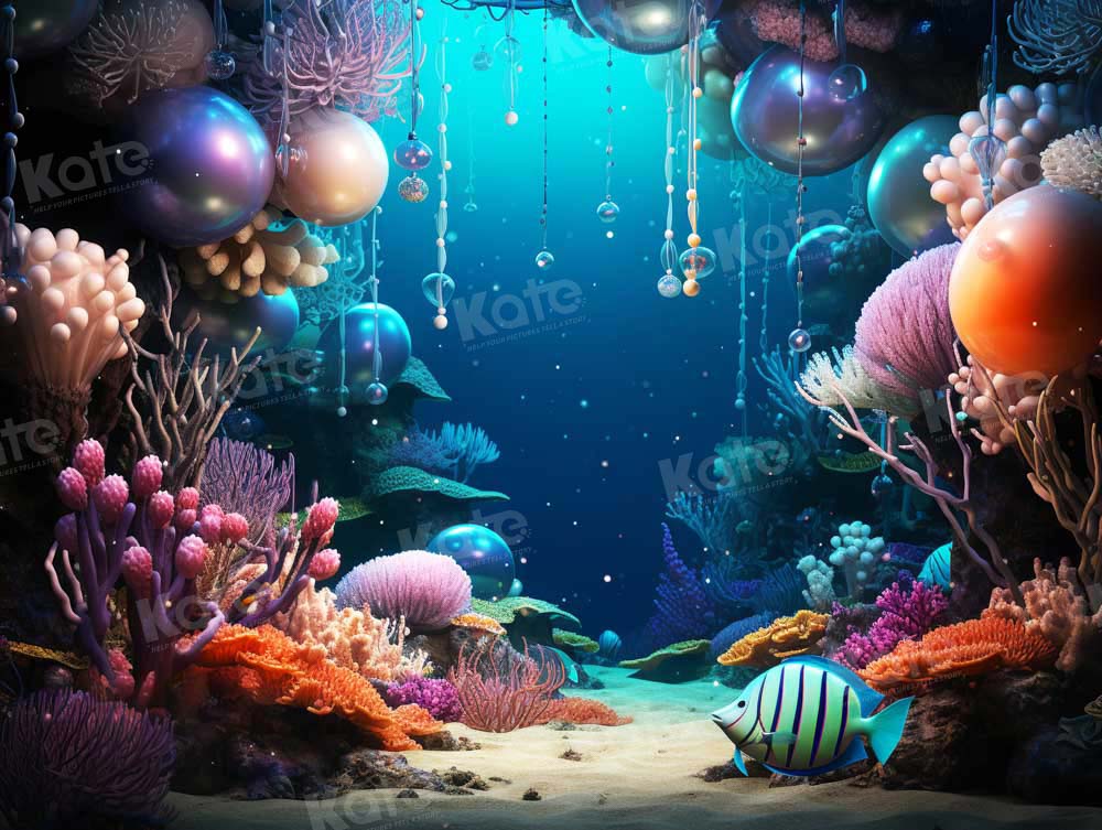 Kate Underwater World Backdrop Designed by Chain Photography - Kate Backdrop AU