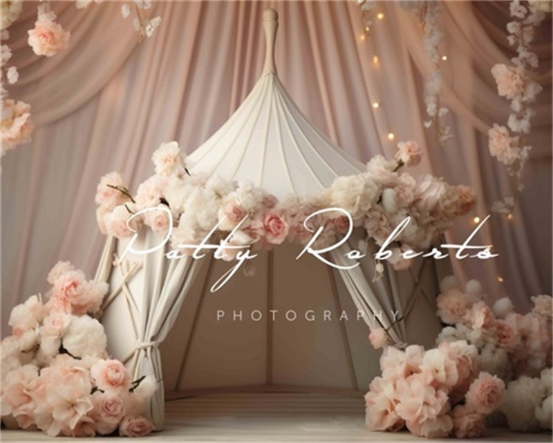 Kate Flower Tent Cake Smash Backdrop Designed by Patty Robertss - Kate Backdrop AU