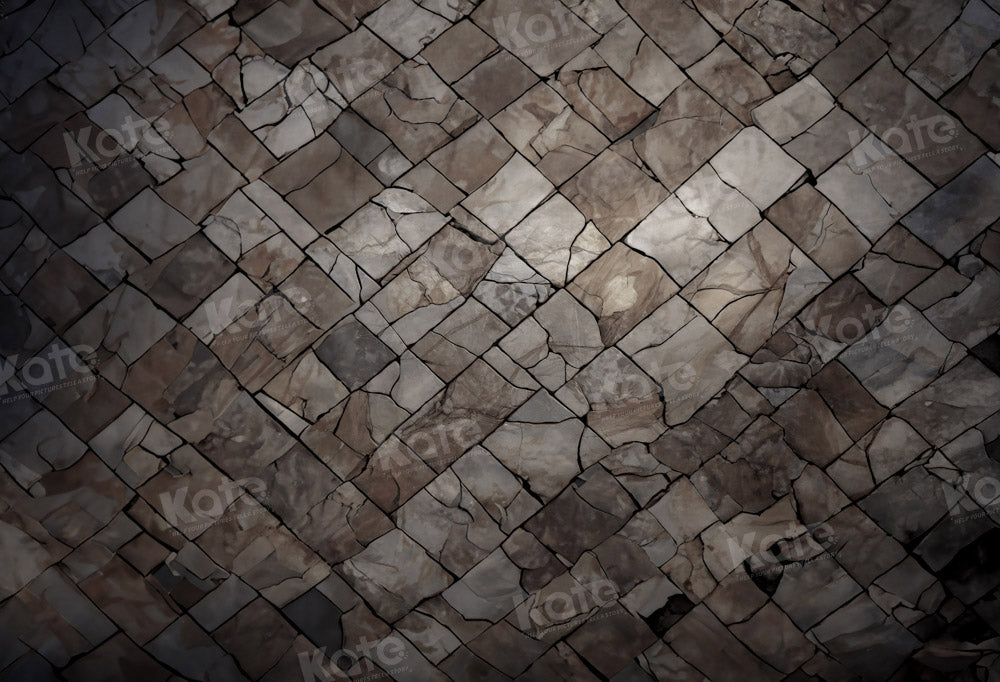 Kate Cracked Tiles Floor Backdrop Designed by Emetselch - Kate Backdrop AU