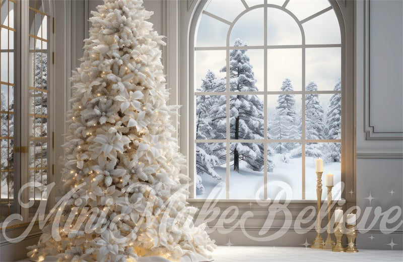 Kate Elegant White Room-White Tree Backdrop Designed by Mini MakeBelieve - Kate Backdrop AU