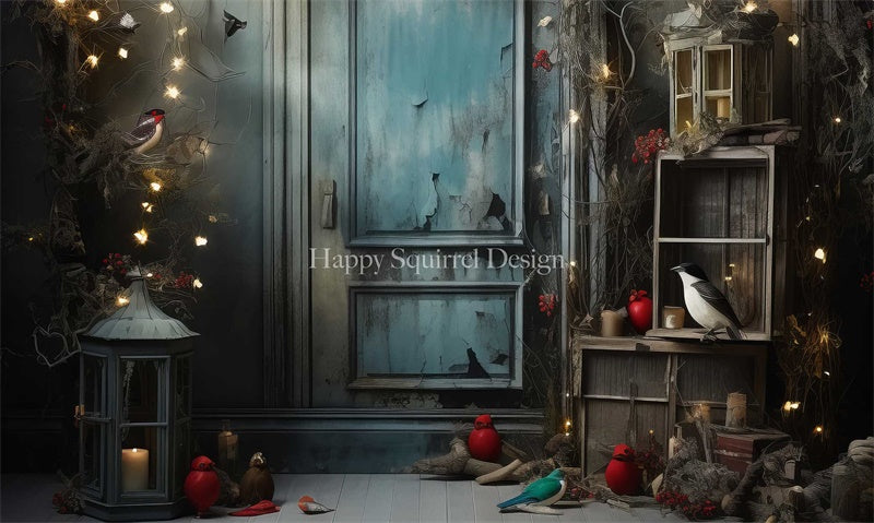 Kate Bird Christmas Backdrop Designed by Happy Squirrel Design - Kate Backdrop AU