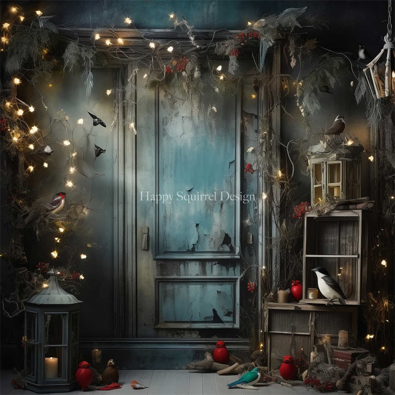 Kate Bird Christmas Backdrop Designed by Happy Squirrel Design - Kate Backdrop AU