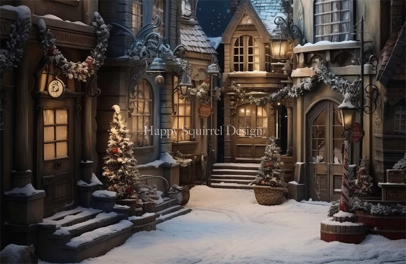 Kate Snow Town Backdrop Designed by Mini MakeBelieve - Kate Backdrop AU