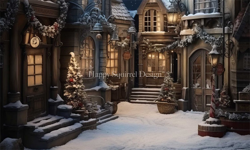 Kate Snow Town Backdrop Designed by Mini MakeBelieve - Kate Backdrop AU