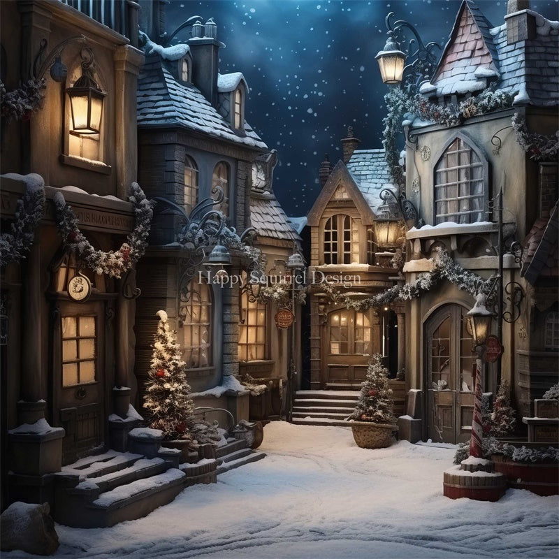 Kate Snow Town Backdrop Designed by Mini MakeBelieve - Kate Backdrop AU