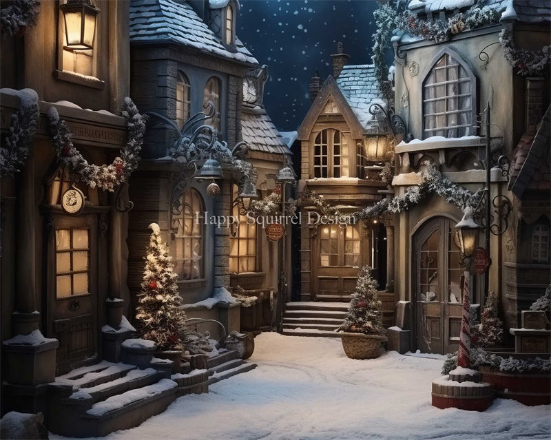 Kate Snow Town Backdrop Designed by Mini MakeBelieve - Kate Backdrop AU