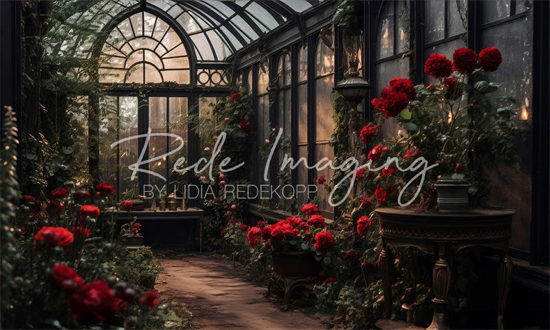Kate Gothic Greenshouse Backdrop Designed by Lidia Redekopp - Kate Backdrop AU
