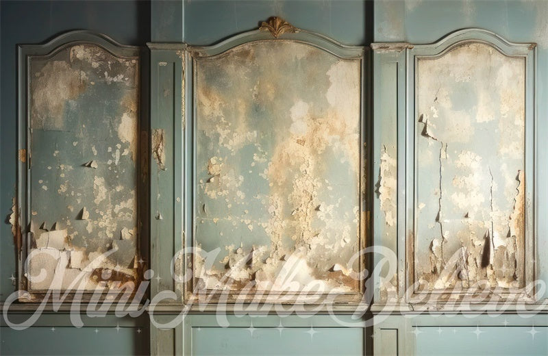 Kate Fancy Distressed Wall Backdrop Designed by Mini MakeBelieve - Kate Backdrop AU