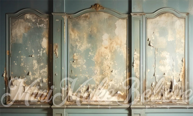 Kate Fancy Distressed Wall Backdrop Designed by Mini MakeBelieve - Kate Backdrop AU