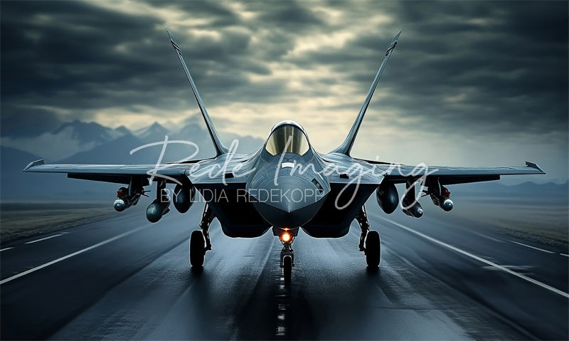 Kate Cloudy Fighter Backdrop Designed by Lidia Redekopp - Kate Backdrop AU