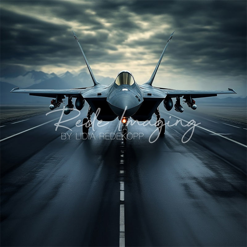 Kate Cloudy Fighter Backdrop Designed by Lidia Redekopp - Kate Backdrop AU