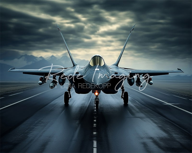 Kate Cloudy Fighter Backdrop Designed by Lidia Redekopp - Kate Backdrop AU