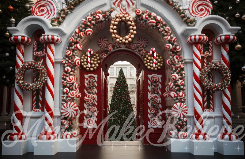 Kate Christmas Wonderland Entrance Backdrop Designed by Mini MakeBelieve - Kate Backdrop AU