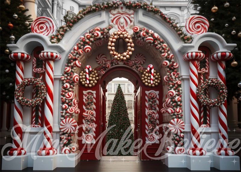 Kate Christmas Wonderland Entrance Backdrop Designed by Mini MakeBelieve - Kate Backdrop AU