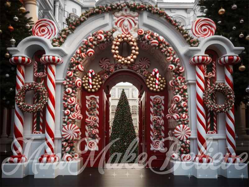 Kate Christmas Wonderland Entrance Backdrop Designed by Mini MakeBelieve - Kate Backdrop AU