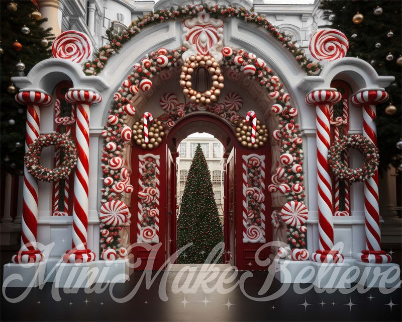 Kate Christmas Wonderland Entrance Backdrop Designed by Mini MakeBelieve - Kate Backdrop AU