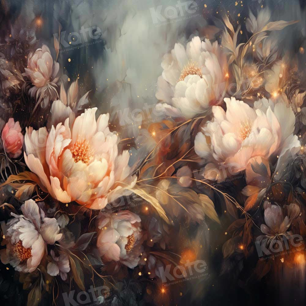 Kate Fine Art White Floral Backdrop Designed by GQ - Kate Backdrop AU