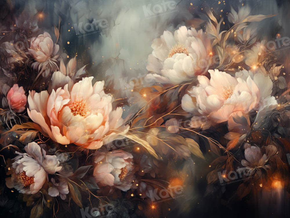 Kate Fine Art White Floral Backdrop Designed by GQ - Kate Backdrop AU