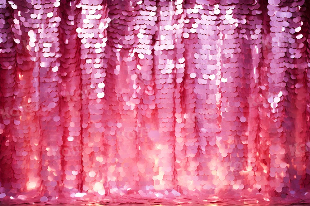 Kate Pink Sequin Pattern Backdrop for Photography - Kate Backdrop AU