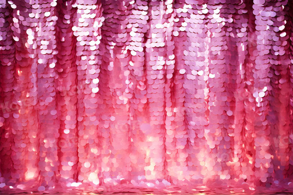 Kate Pink Sequin Pattern Backdrop for Photography - Kate Backdrop AU