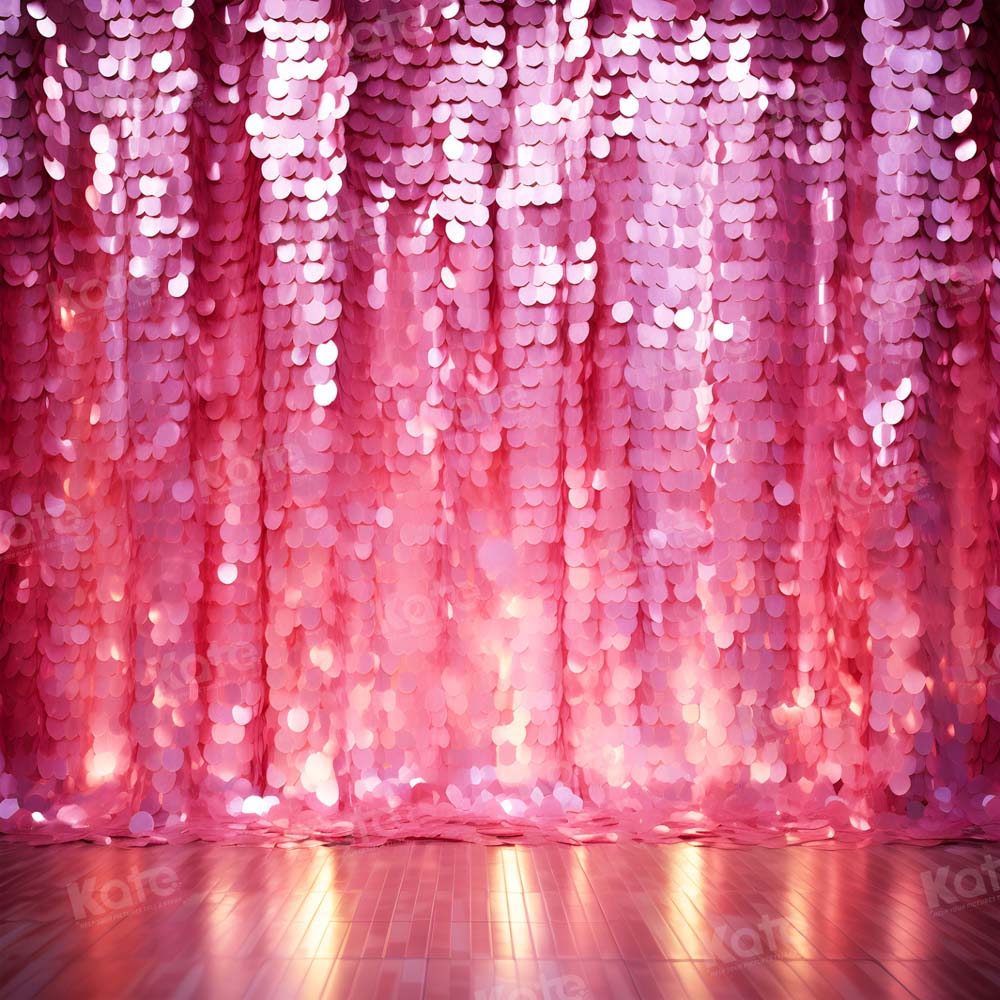 Kate Pink Sequin Pattern Backdrop for Photography - Kate Backdrop AU