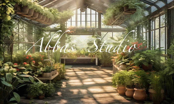 Kate Spring Greenhouse Backdrop Designed by Abbas Studio - Kate Backdrop AU