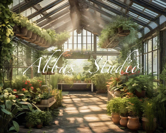 Kate Spring Greenhouse Backdrop Designed by Abbas Studio - Kate Backdrop AU