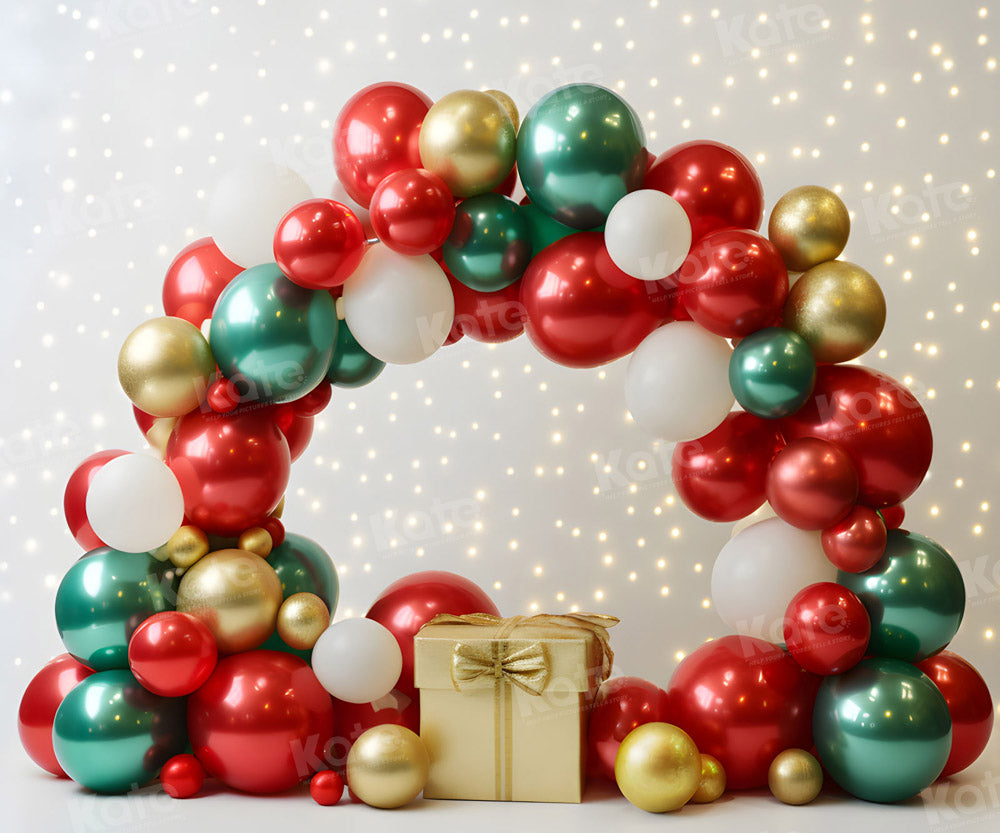 Kate Cake Smash Gift Box Balloon Bokeh Backdrop for Photography - Kate Backdrop AU