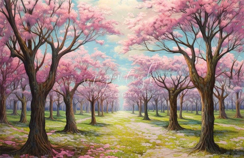 Kate Tree Blossoms Backdrop Designed by Megan Leigh Photography - Kate Backdrop AU