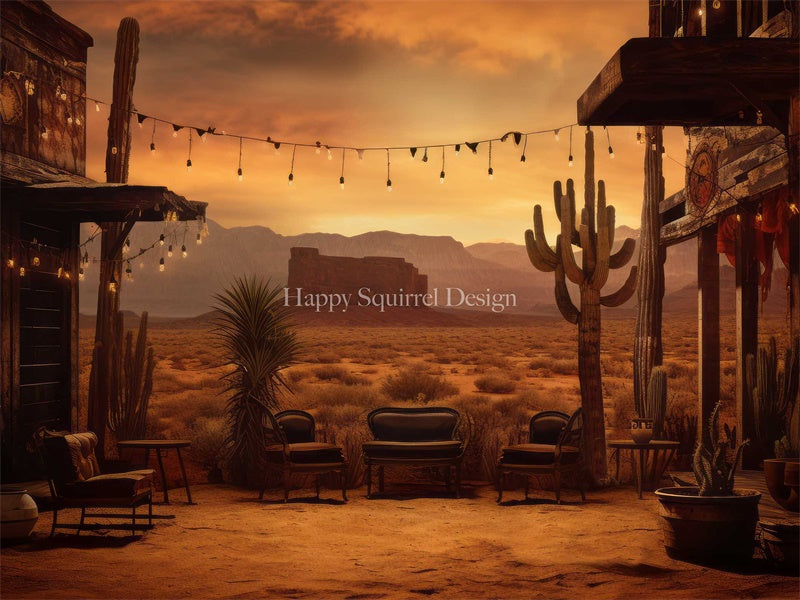 Kate Western Living Backdrop Designed by Happy Squirrel Design - Kate Backdrop AU