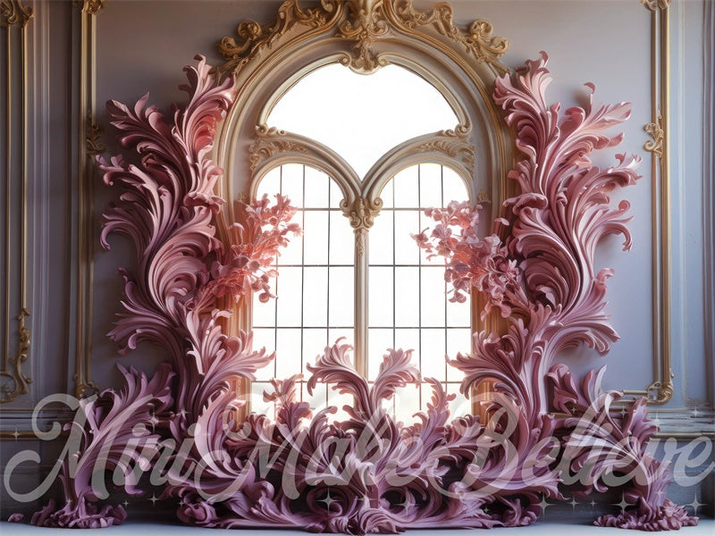 Kate Valentine Fantasy Castle Flourish Backdrop Designed by Mini MakeBelieve - Kate Backdrop AU