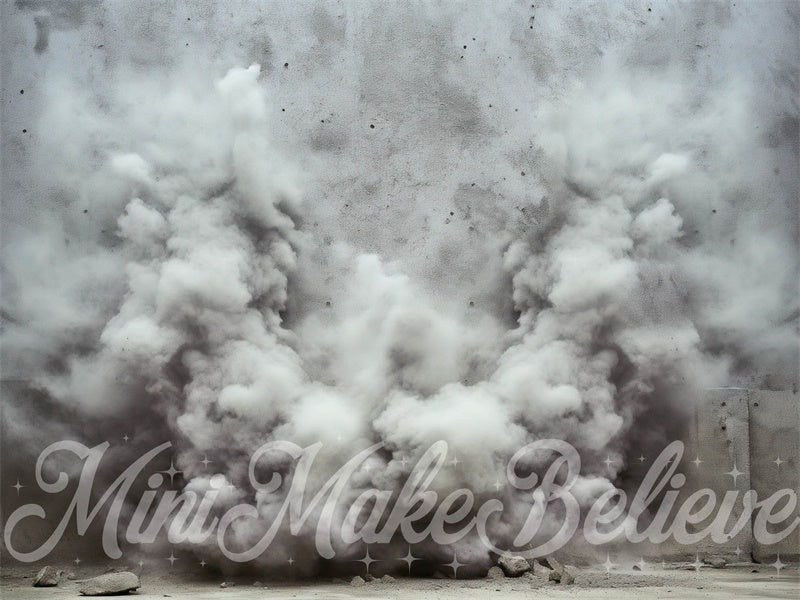 Kate Valentine Cloud Smoke Gender Backdrop Designed by Mini MakeBelieve - Kate Backdrop AU