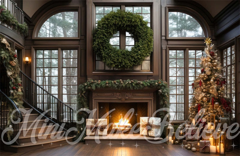 Kate Santa Experience Room Backdrop Designed by Mini MakeBelieve - Kate Backdrop AU