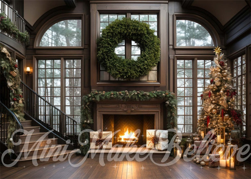 Kate Santa Experience Room Backdrop Designed by Mini MakeBelieve - Kate Backdrop AU