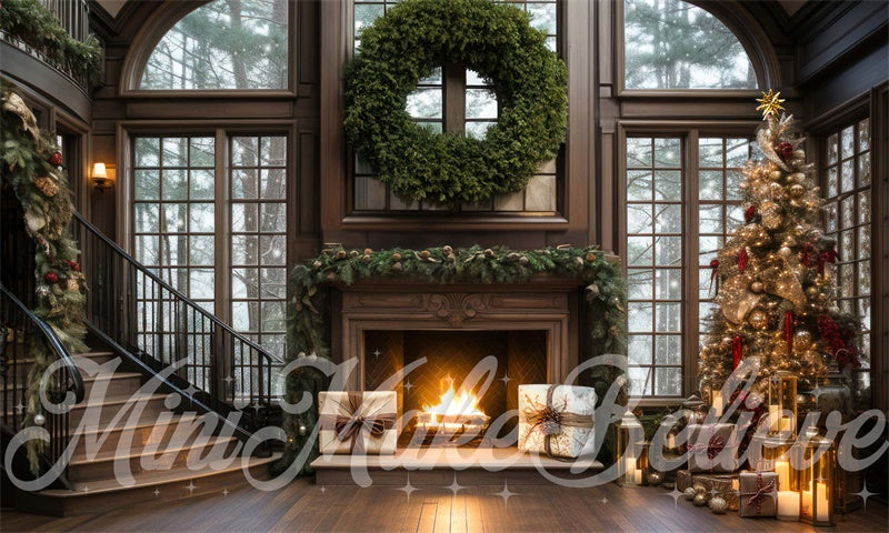 Kate Santa Experience Room Backdrop Designed by Mini MakeBelieve - Kate Backdrop AU