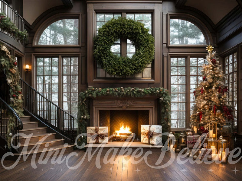 Kate Santa Experience Room Backdrop Designed by Mini MakeBelieve - Kate Backdrop AU