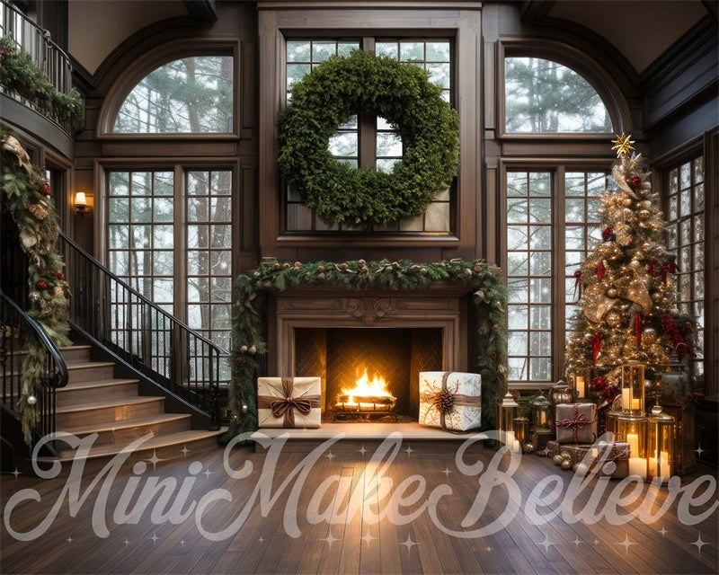 Kate Santa Experience Room Backdrop Designed by Mini MakeBelieve - Kate Backdrop AU