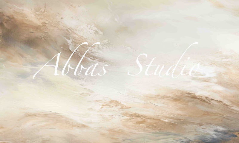 Kate Abstract Taupe Wall Backdrop Designed by Abbas Studio - Kate Backdrop AU