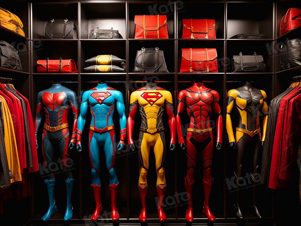 Kate Superman Bag Wardrobe Backdrop Designed by Emetselch - Kate Backdrop AU
