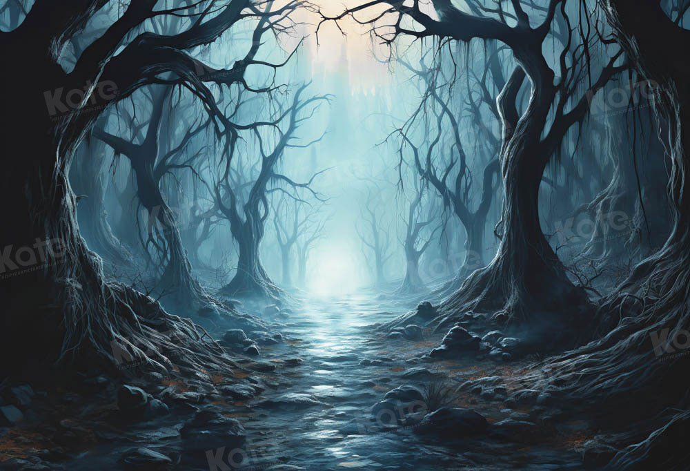 Kate Dark Adventure Forest Trail Backdrop for Photography - Kate Backdrop AU