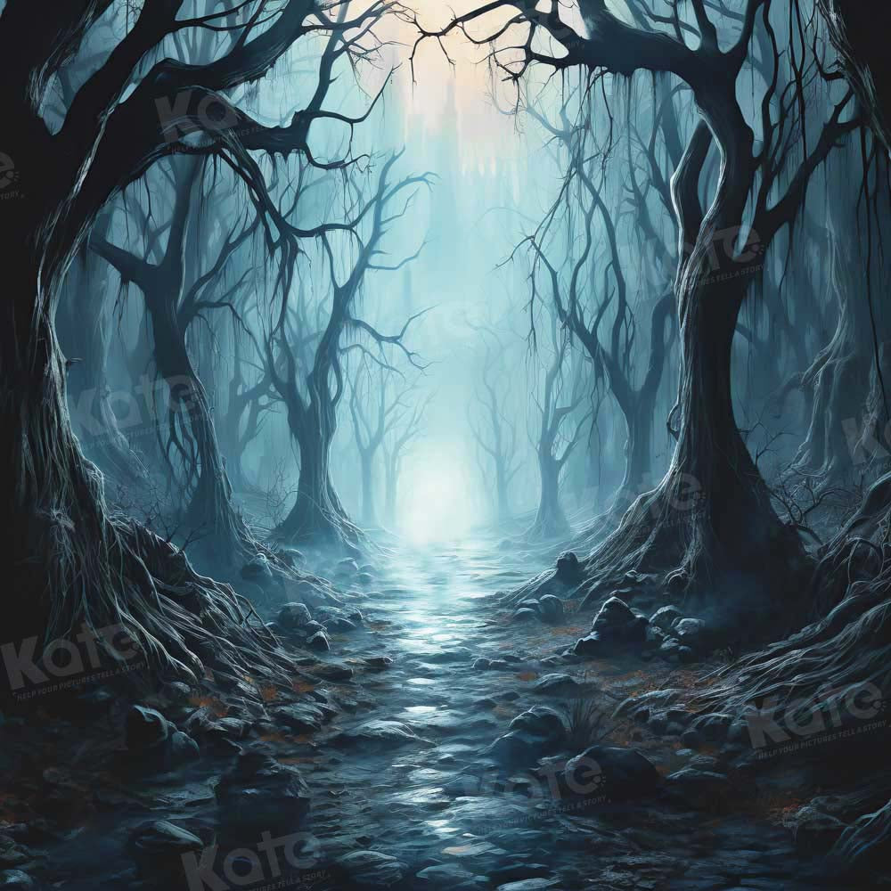 Kate Dark Adventure Forest Trail Backdrop for Photography - Kate Backdrop AU