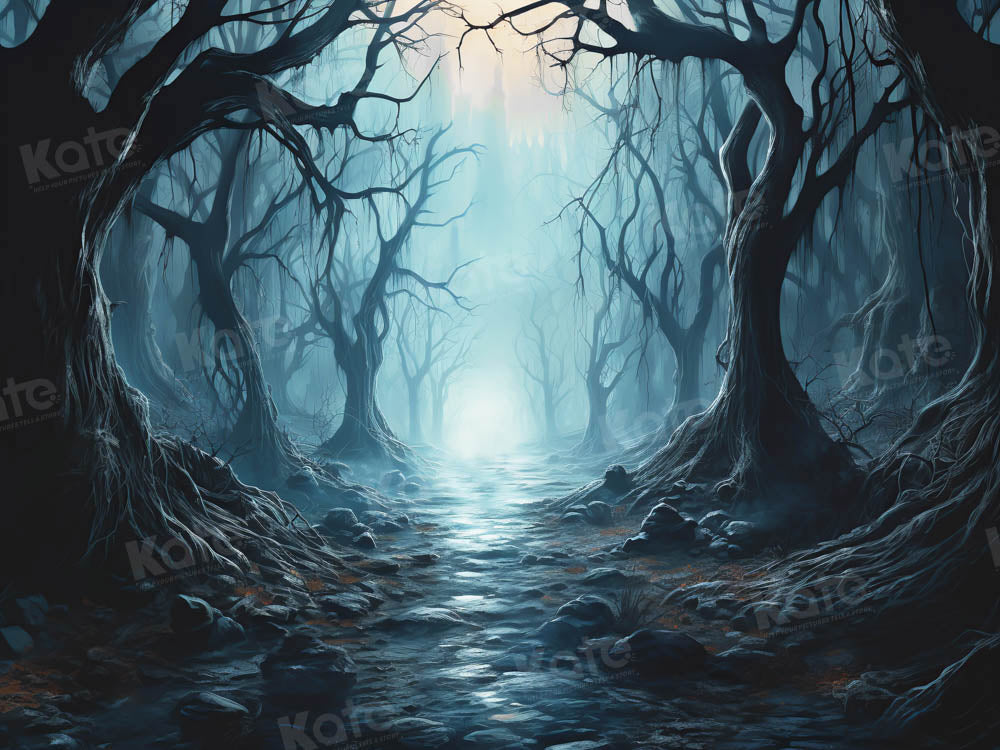 Kate Dark Adventure Forest Trail Backdrop for Photography - Kate Backdrop AU